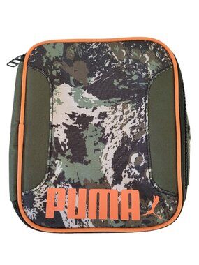 PUMA Green & Orange Insulated Lunch Bag
